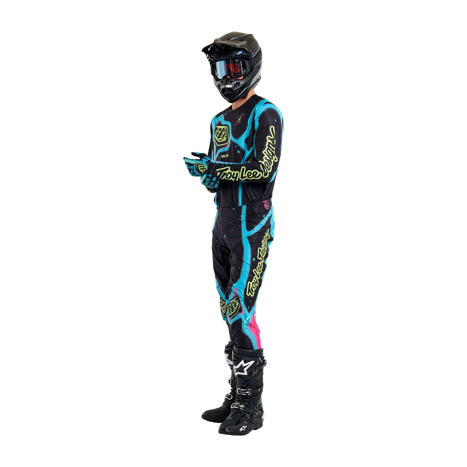 SE Ultra Pant Membrane Black / Glo Yellow – Troy Lee Designs