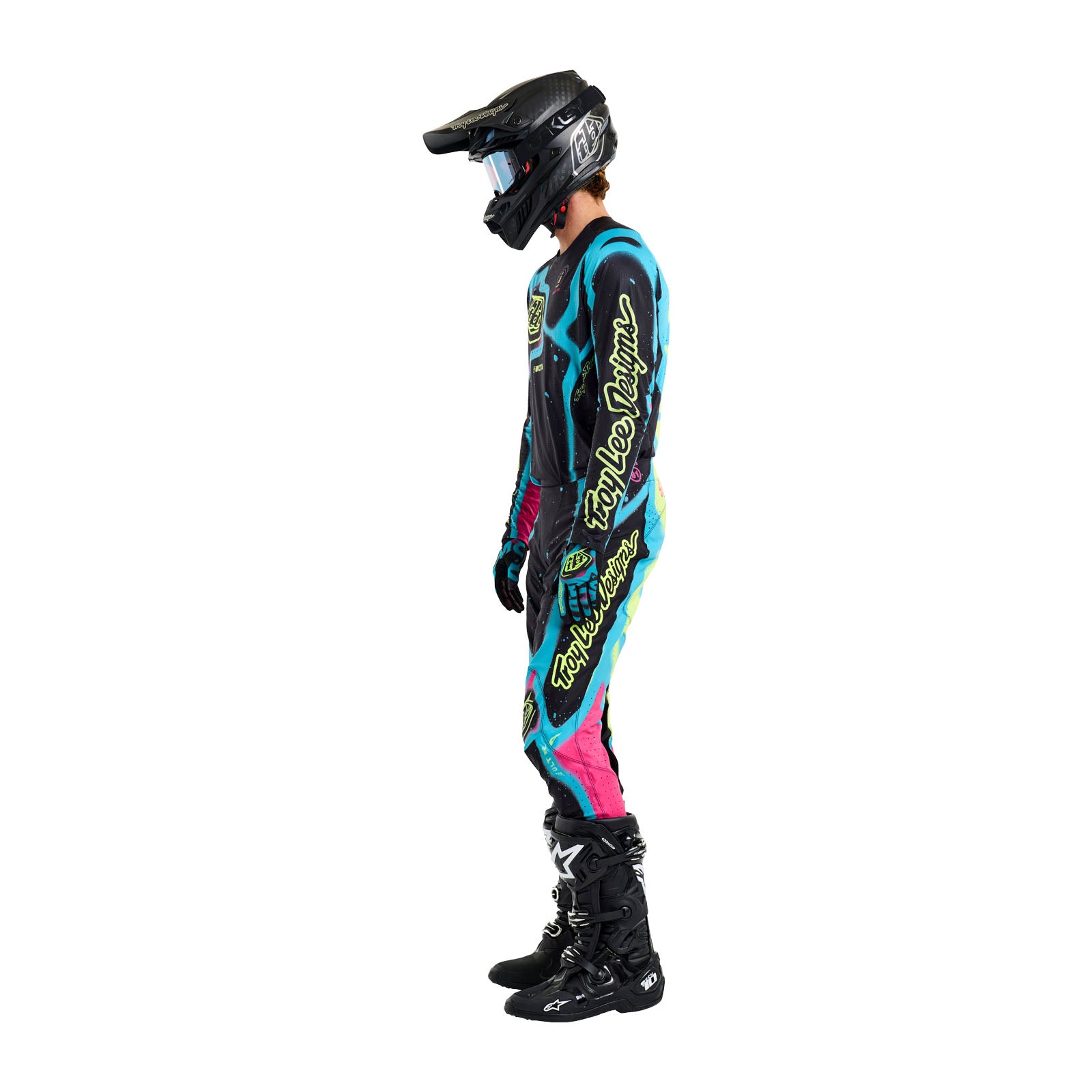 SE Ultra Pant Membrane Black / Glo Yellow – Troy Lee Designs