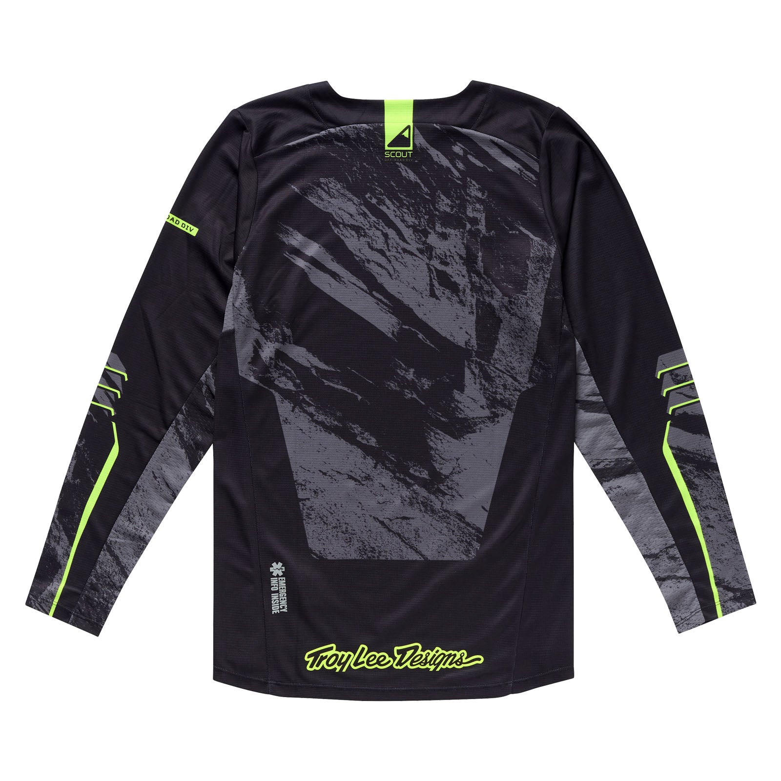 Scout GP Pro Jersey Slab Black – Troy Lee Designs