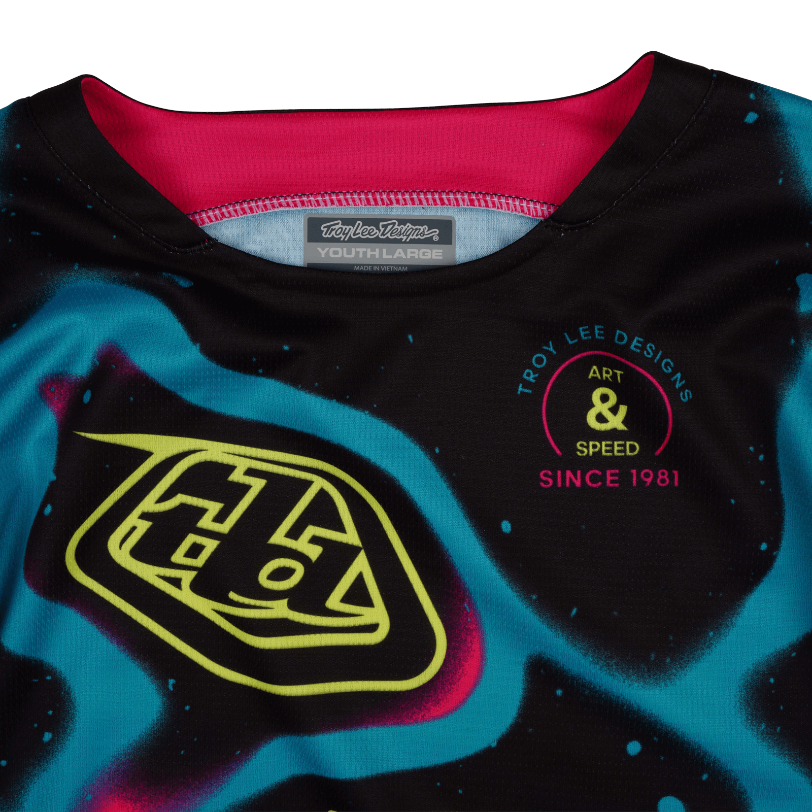 Youth GP Pro Jersey Membrane Black / Glo Yellow – Troy Lee Designs