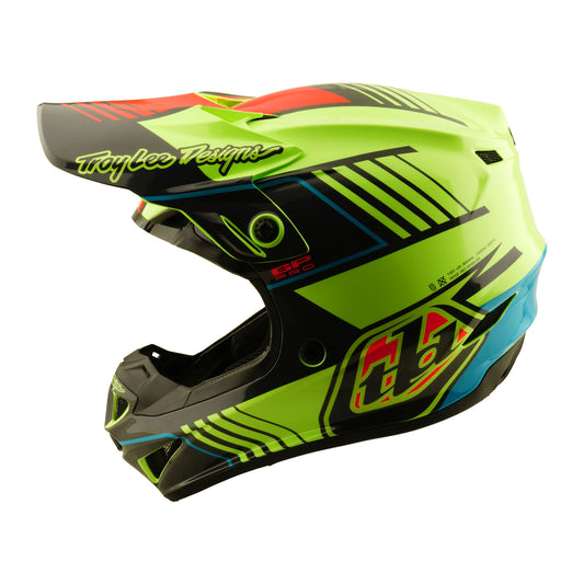 Youth GP Pro Helmet Segment Glo Yellow