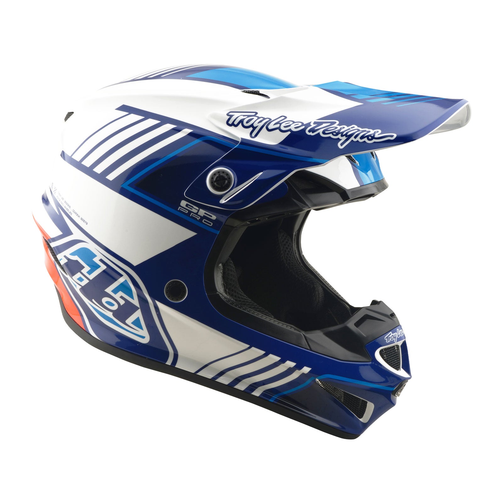 GP Pro Helmet Segment Blue – Troy Lee Designs