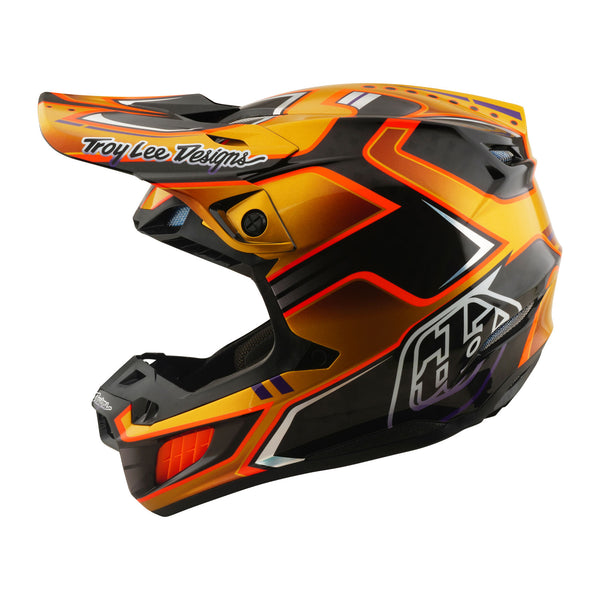 LCE CARBON ヘルメット TAN SE5 Carbon Helmet Crest Gold – Troy Lee Designs