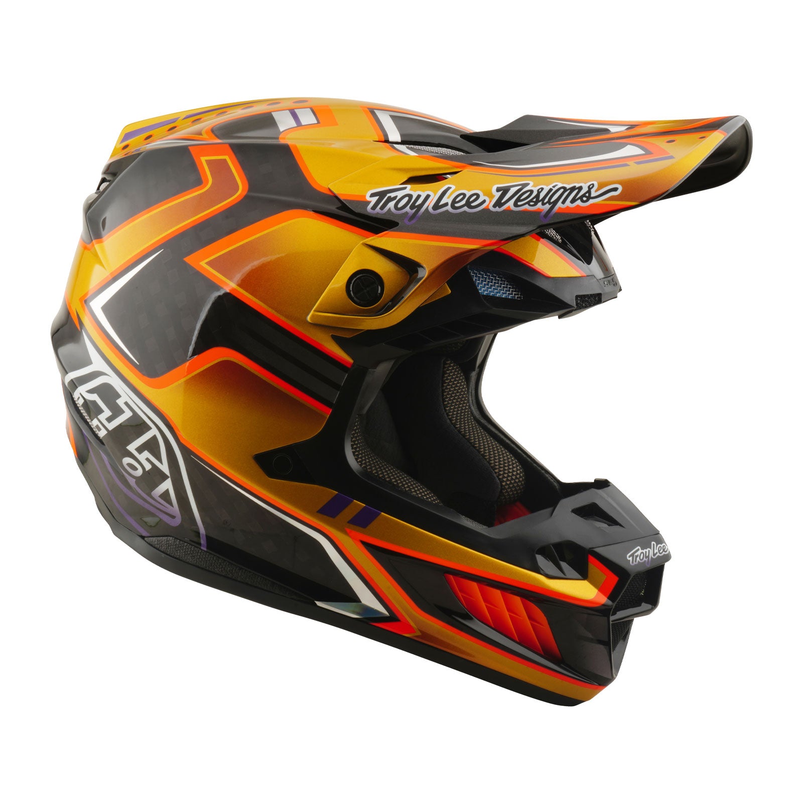 SE5 Carbon Helmet Crest Gold – Troy Lee Designs