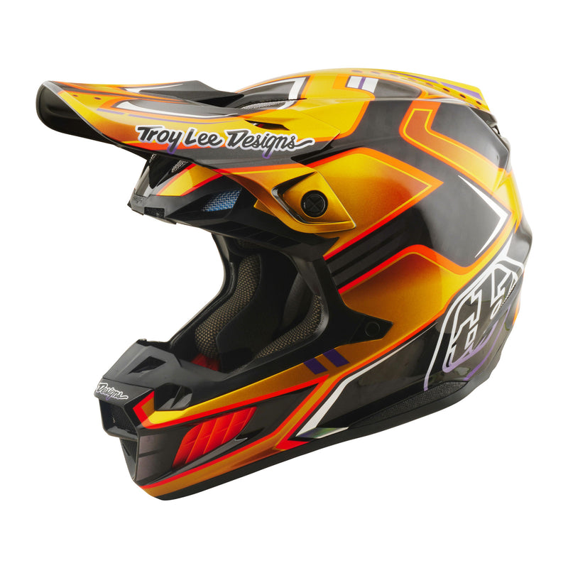 SE5 Carbon Helmet Crest Gold