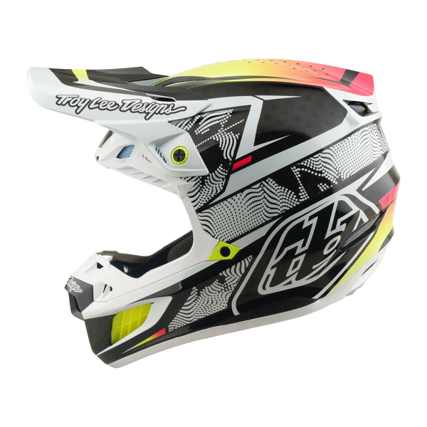 SE5 Carbon Helmet Lined up White – Troy Lee Designs