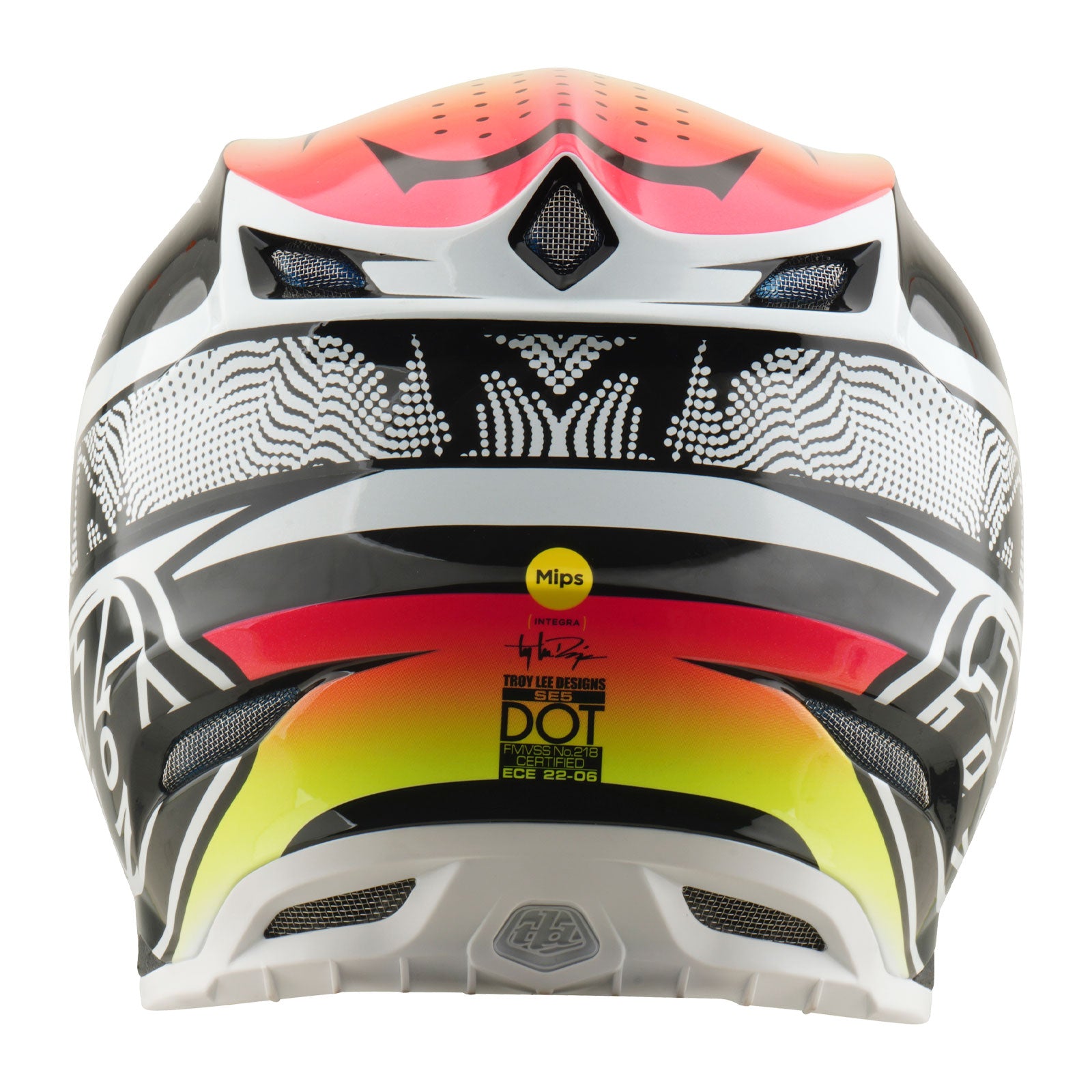 SE5 Carbon Helmet Lined up White – Troy Lee Designs