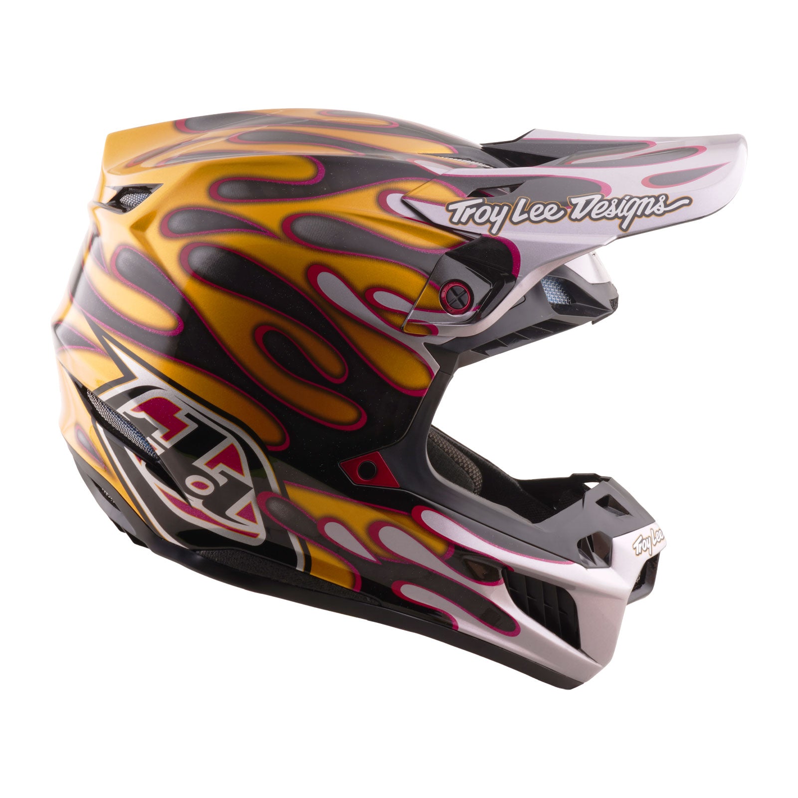 SE5 Carbon Helmet Overspray Black / Gold – Troy Lee Designs