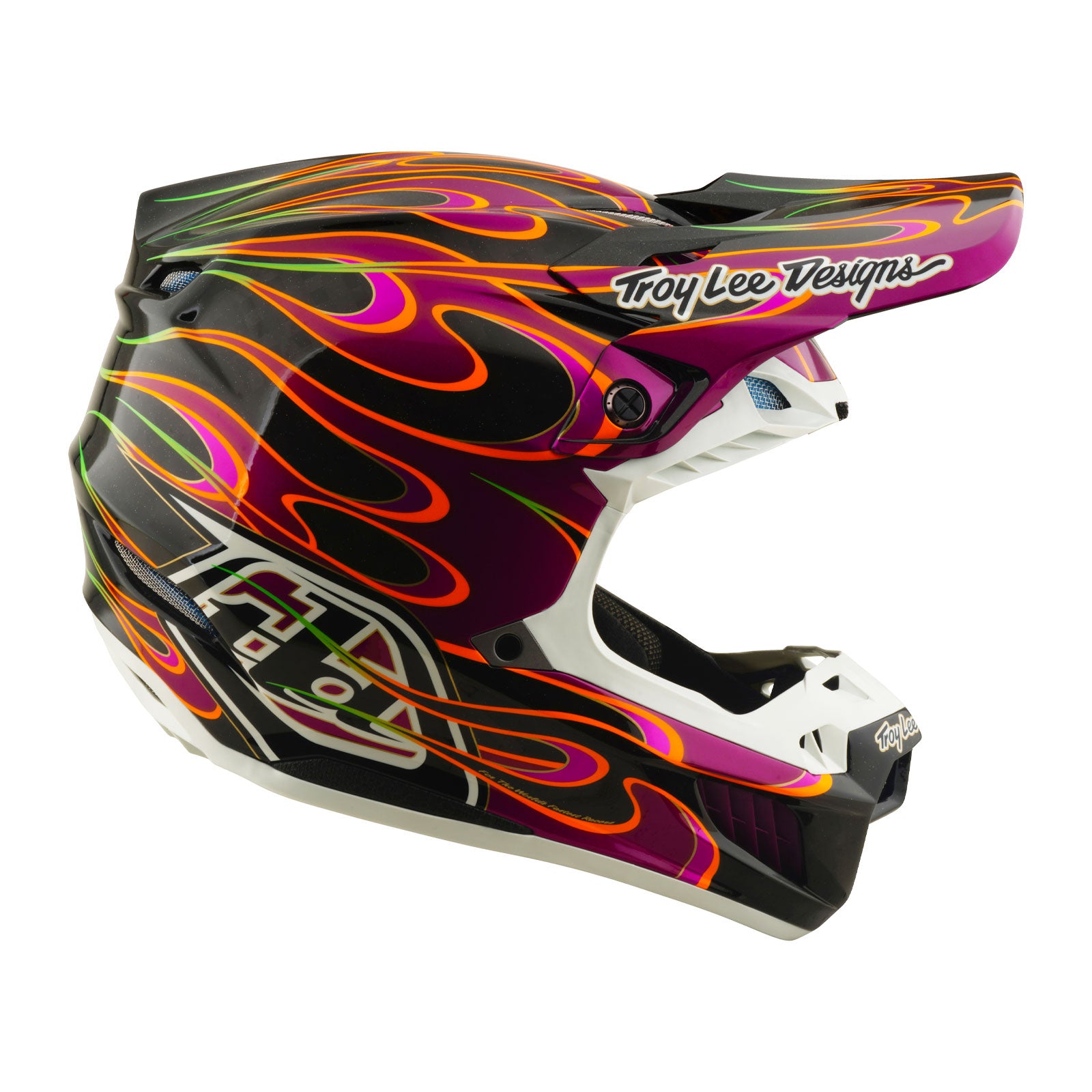 SE5 Carbon Helmet Torched Black / Violet – Troy Lee Designs