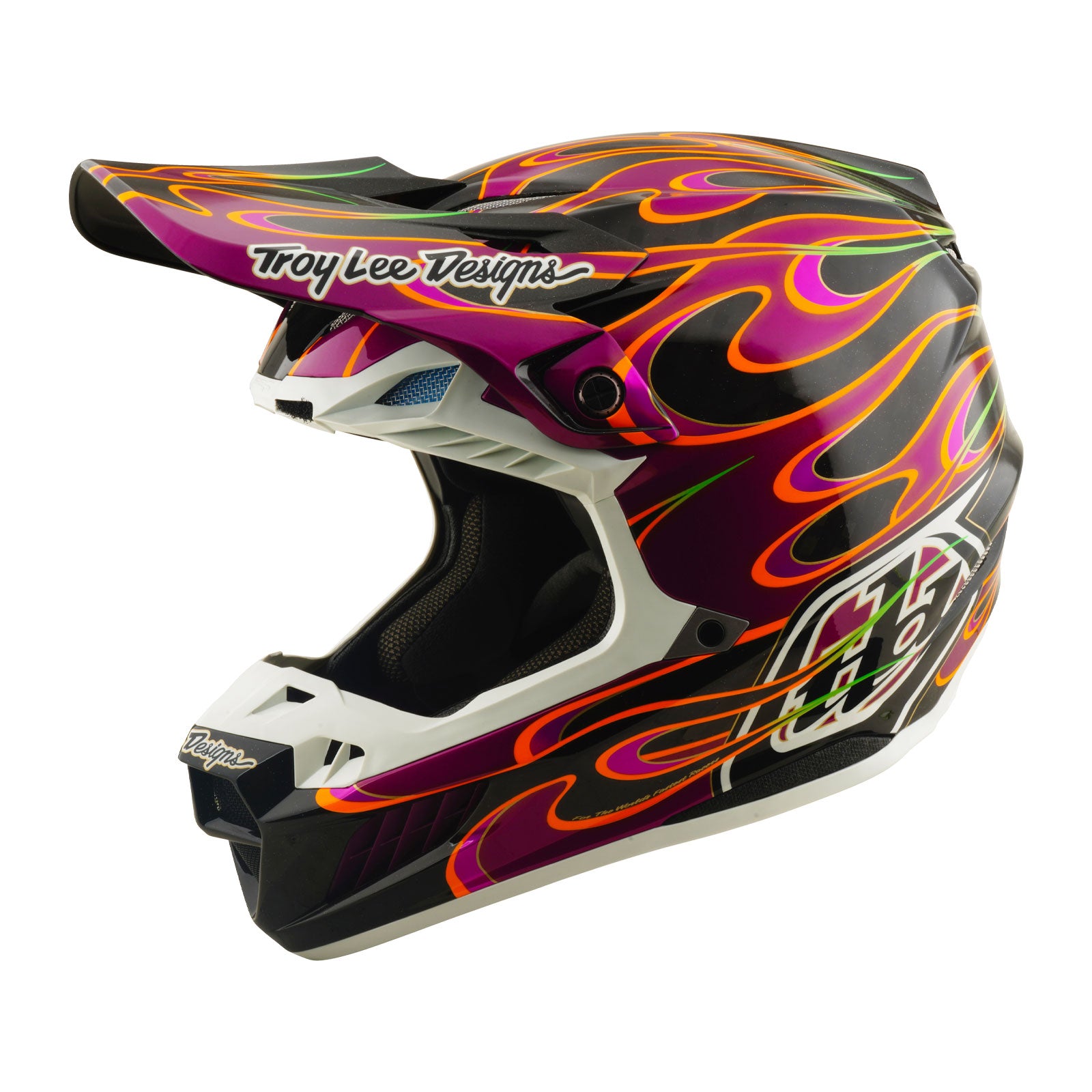 SE5 Carbon Helmet Torched Black / Violet – Troy Lee Designs