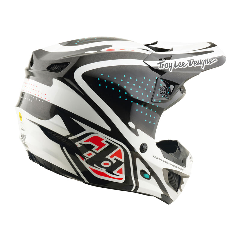 Troy Lee Designs Se Polycarbonate The Line Helmet Black