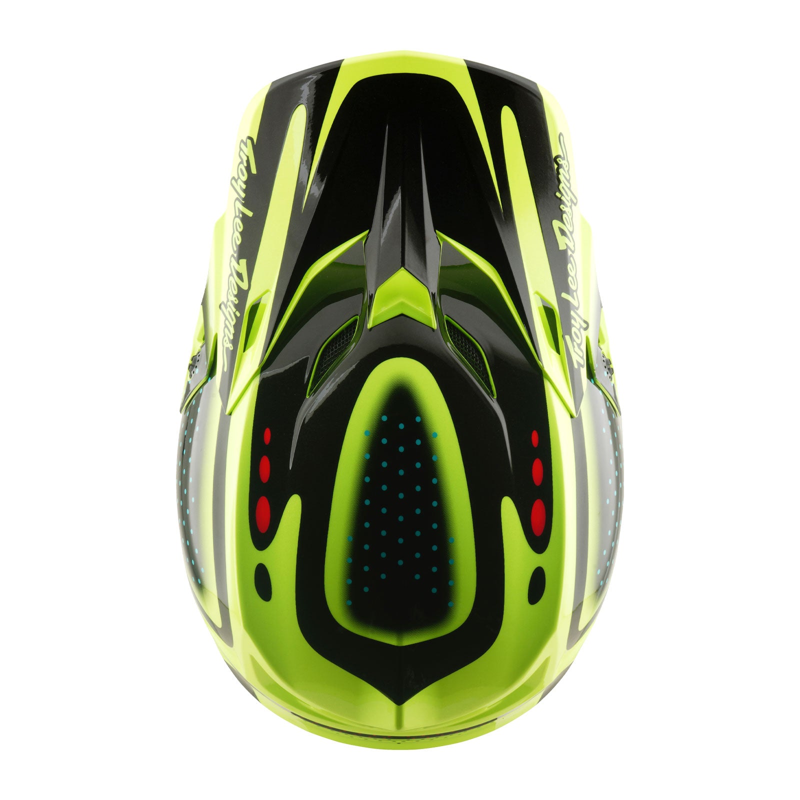 SE5 Polycarbonate Helmet the Line Flo Yellow – Troy Lee Designs