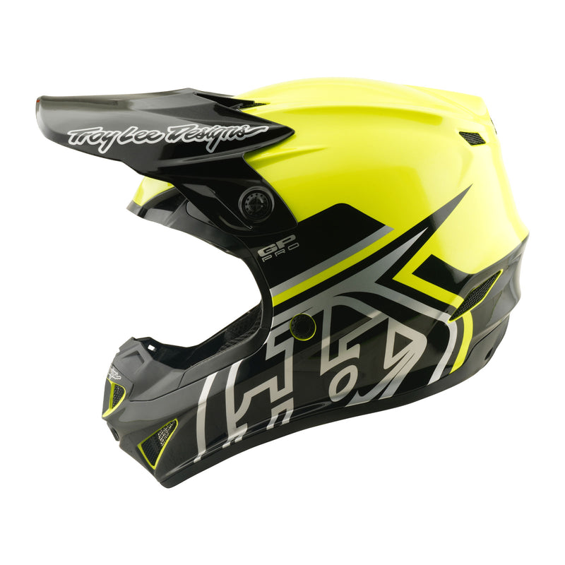 Youth GP Pro Helmet Mono Flo Yellow