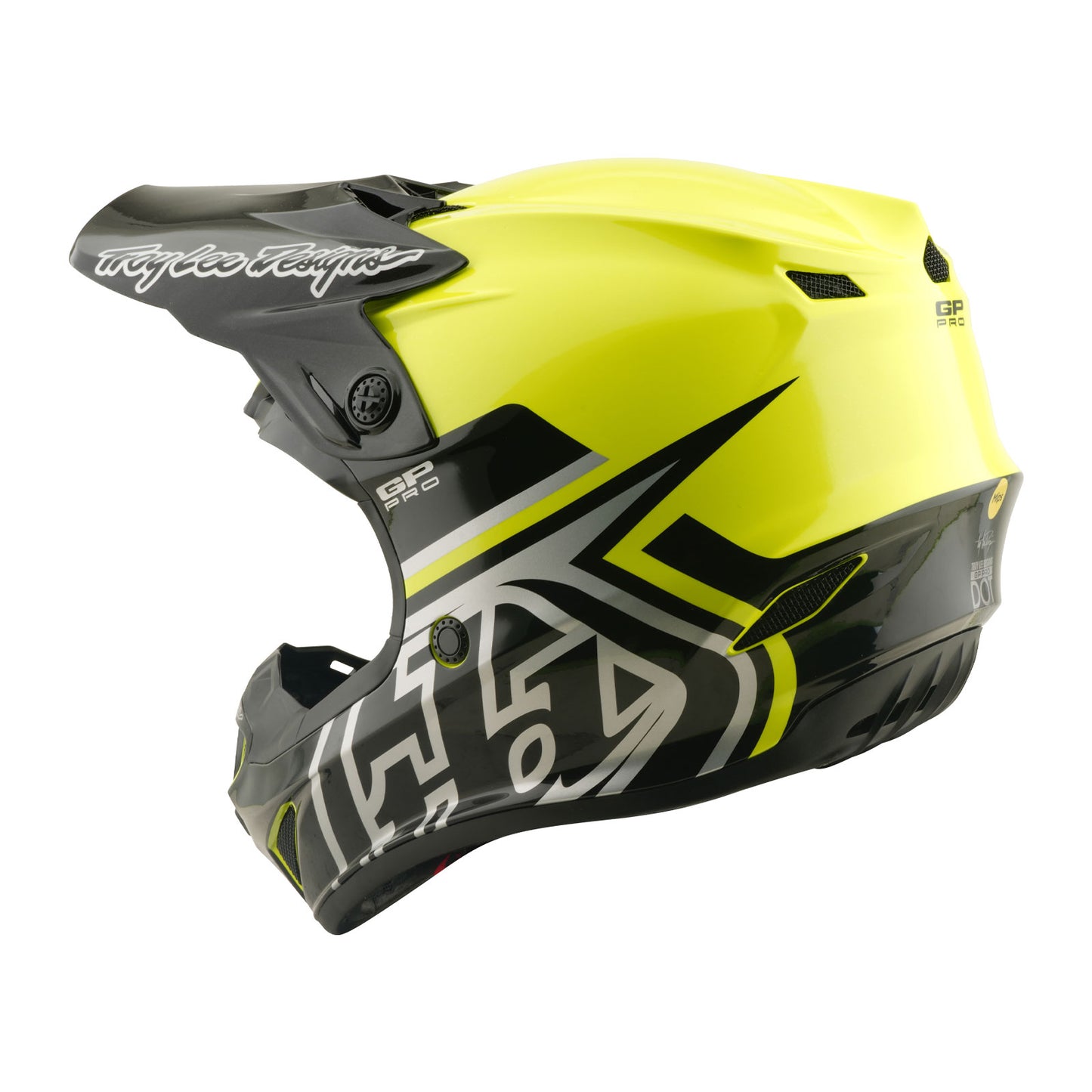 Youth GP Pro Helmet Mono Flo Yellow