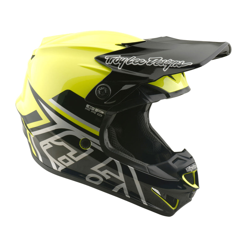 Youth GP Pro Helmet Mono Flo Yellow
