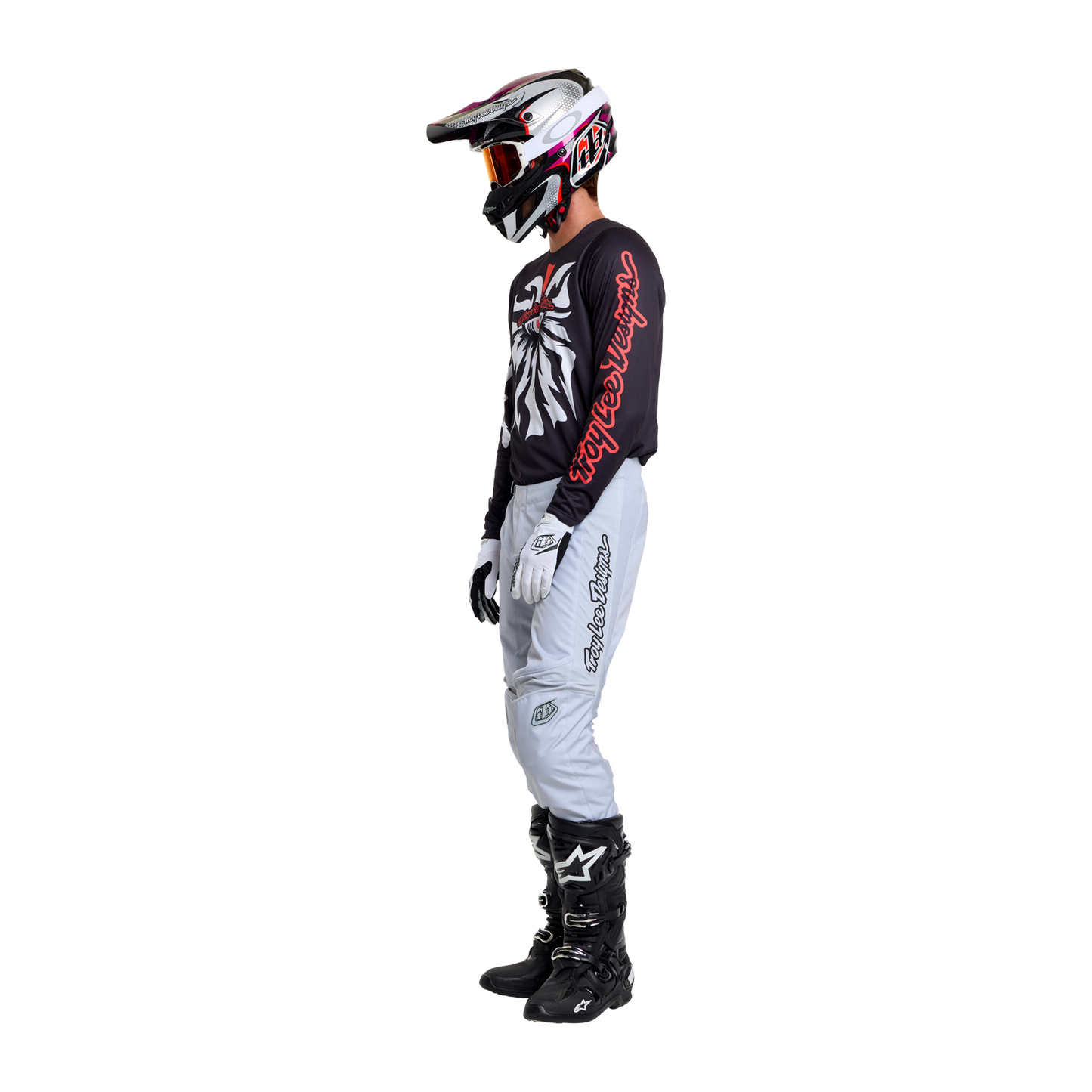 GP Pro LS Jersey Cyclops Black / Neo Red