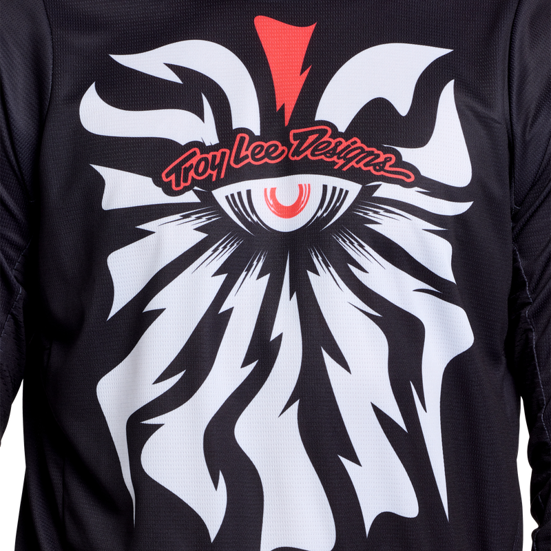 GP Pro LS Jersey Cyclops Black / Neo Red