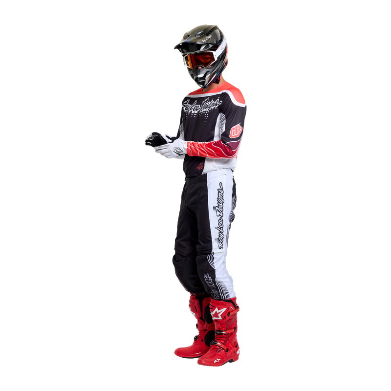 GP Pro Jersey Stagger Black / Red