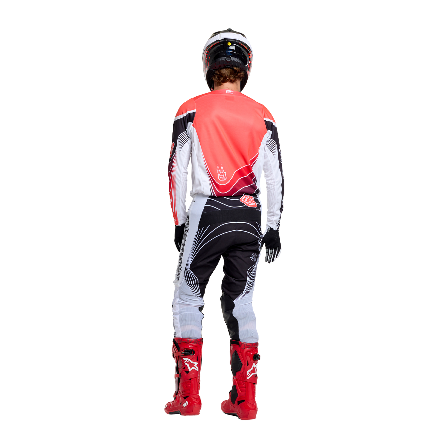 GP Pro Jersey Stagger Black / Red
