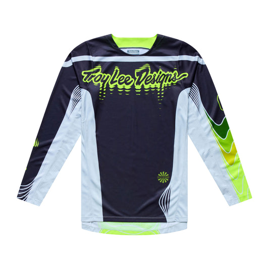 GP Pro Jersey Stagger Gunmetal / Neo Yellow