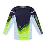 GP Pro Jersey Stagger Gunmetal / Neo Yellow