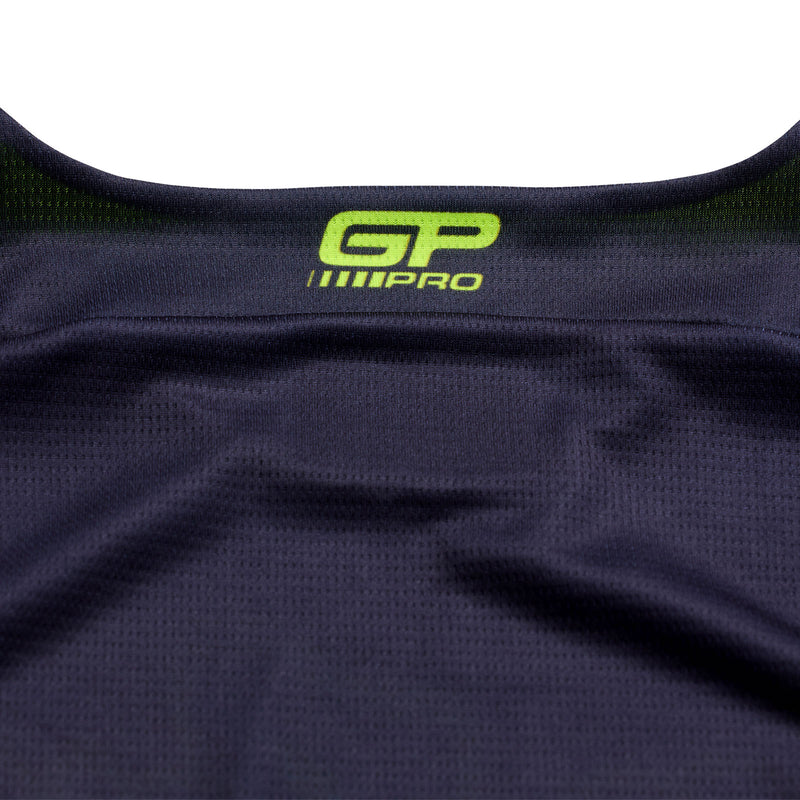 GP Pro Jersey Stagger Gunmetal / Neo Yellow