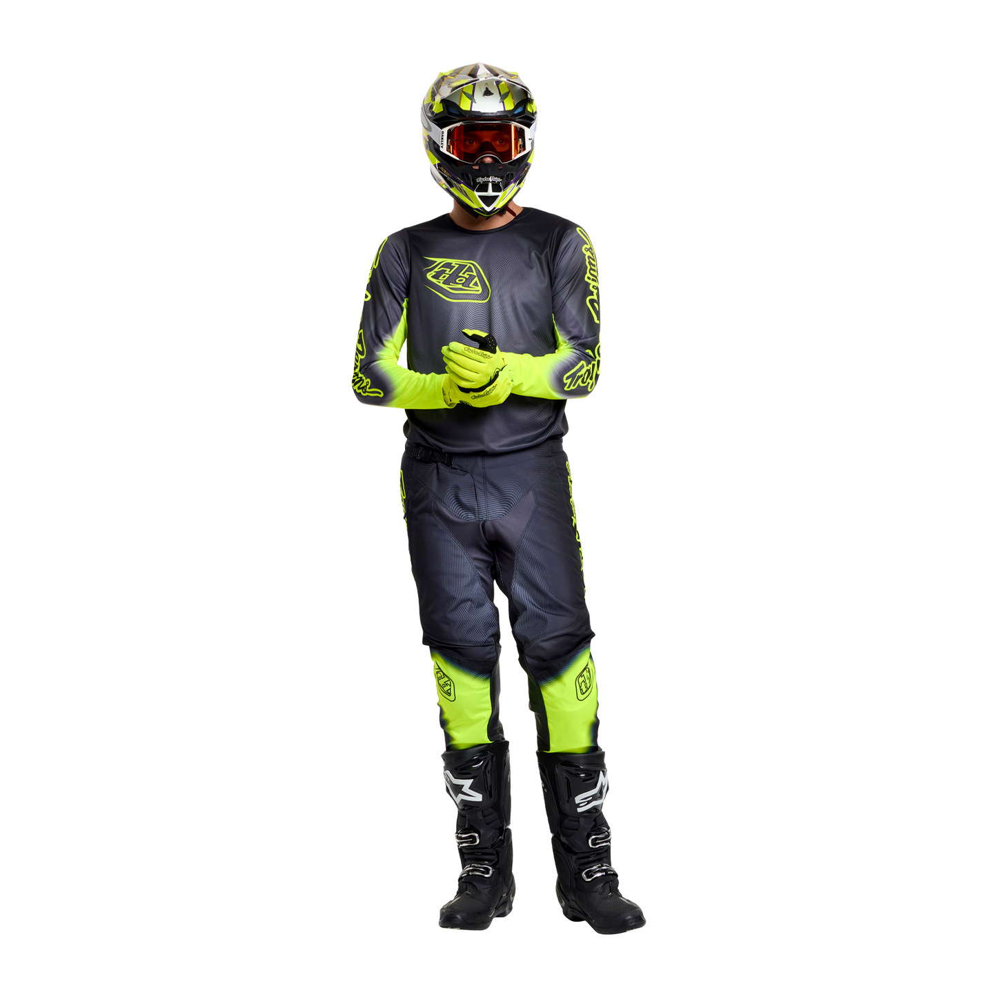 GP Pro Pant Imprint Gray / Flo Yellow