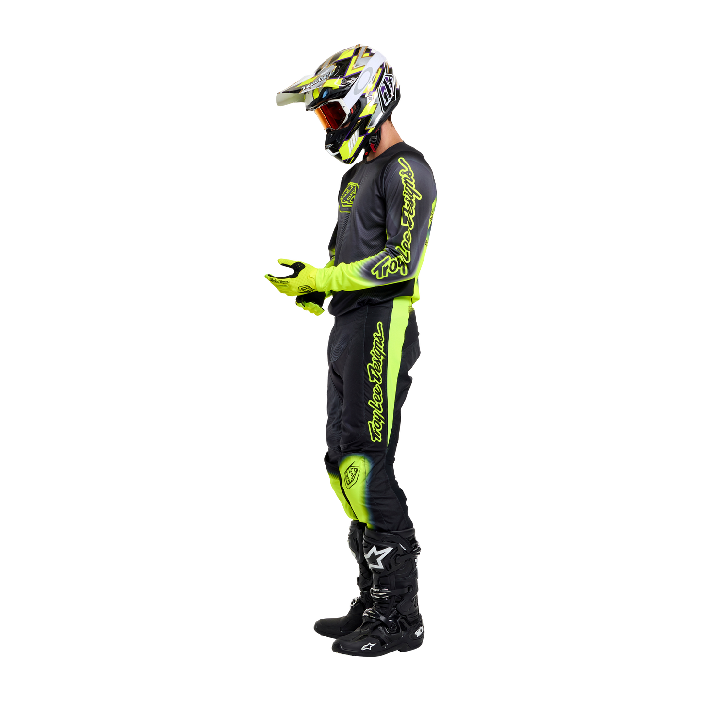 GP Pro Pant Imprint Gray / Flo Yellow