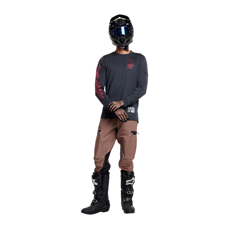 Ruckus Offroad Jersey Flamz Carbon