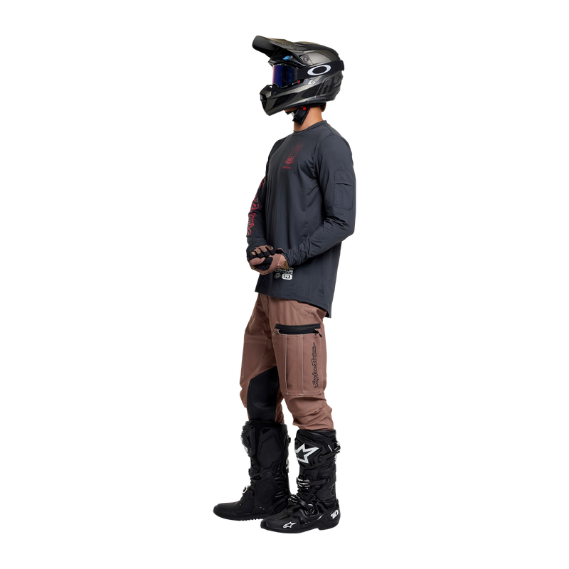 Ruckus Offroad Jersey Flamz Carbon