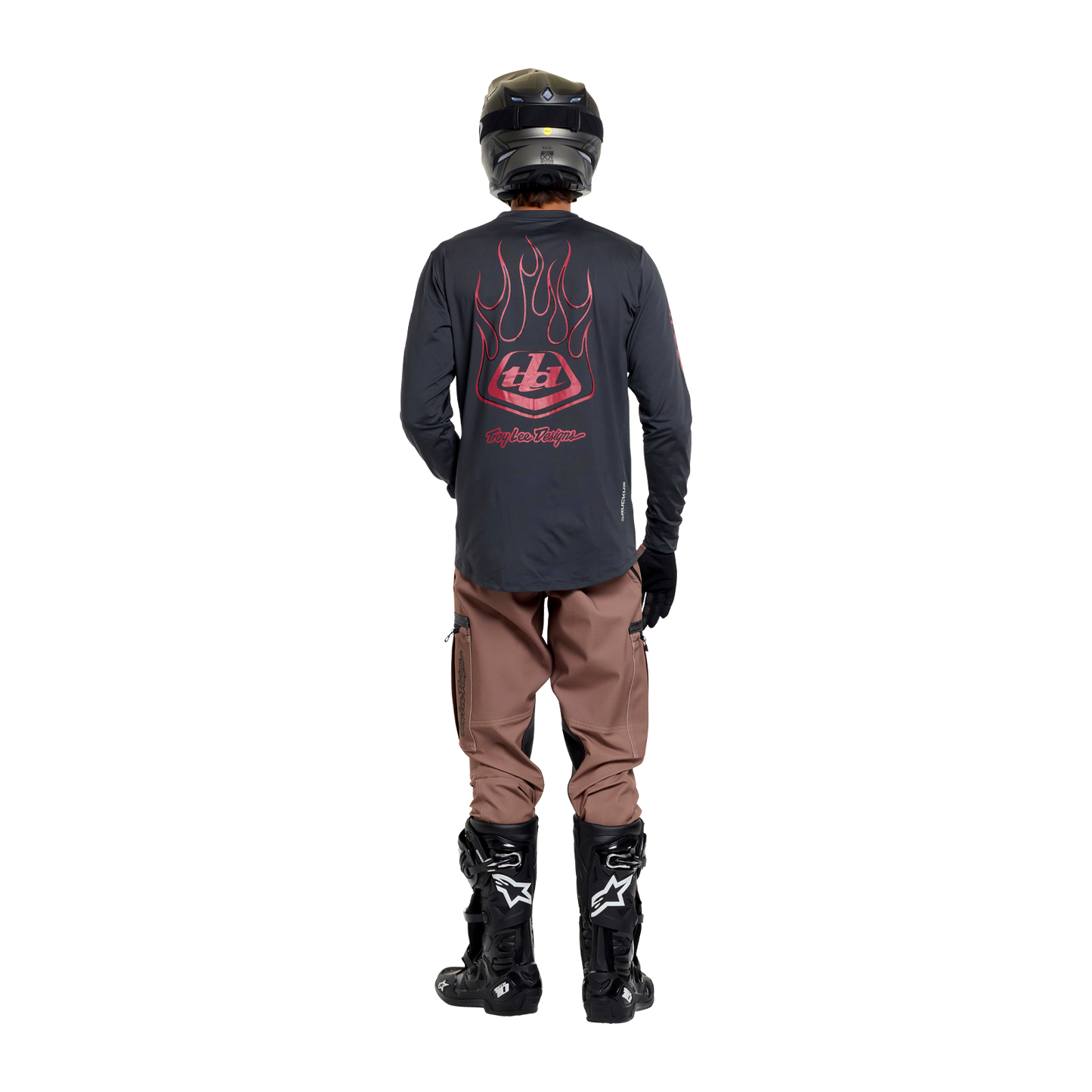Ruckus Offroad Jersey Flamz Carbon
