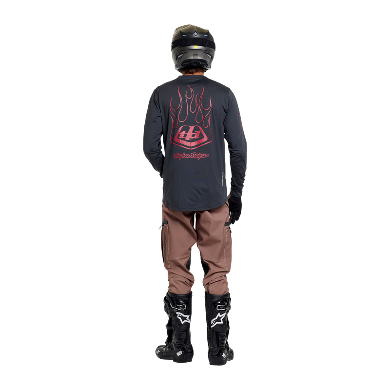 Ruckus Offroad Jersey Flamz Carbon