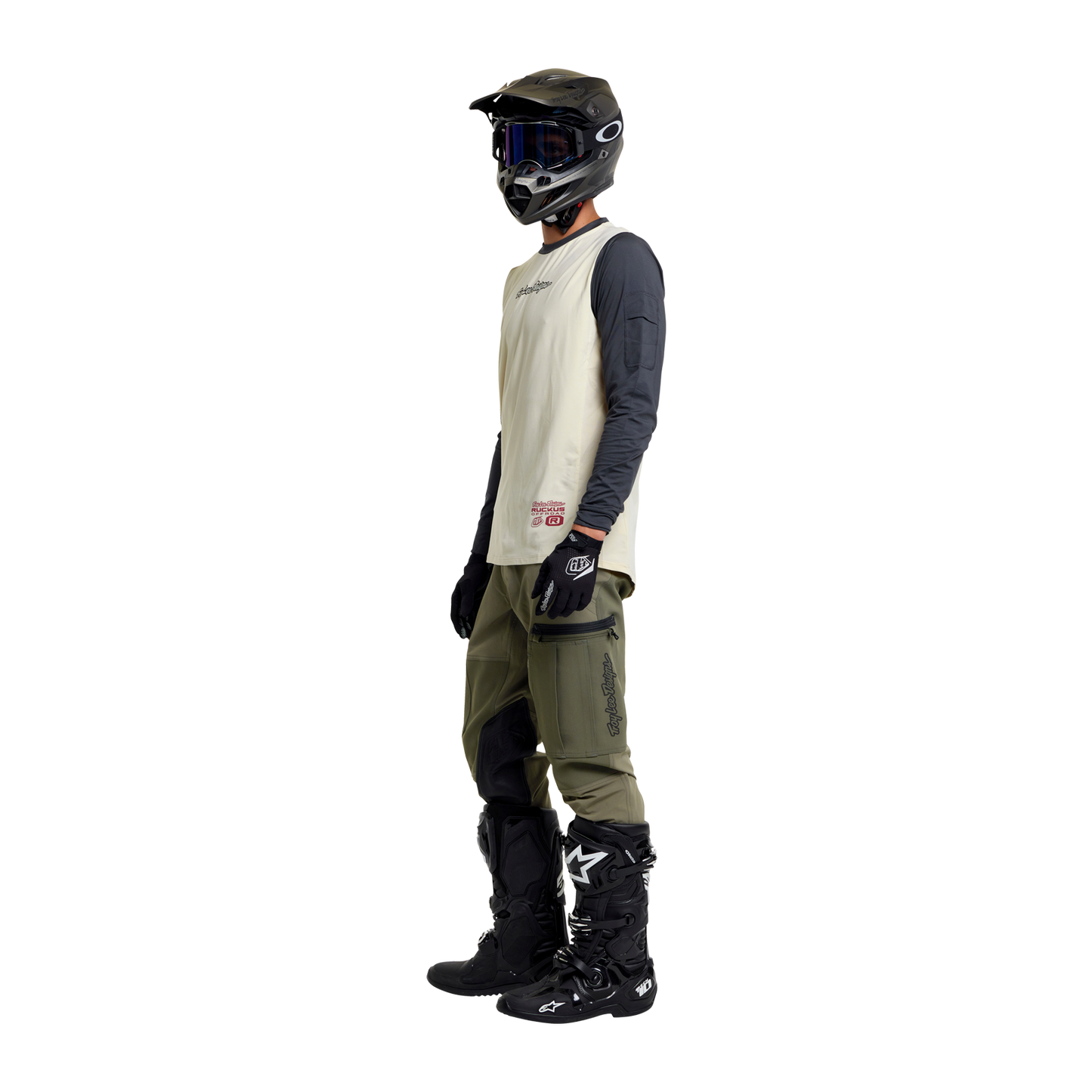 Ruckus Offroad Pant Mono Army