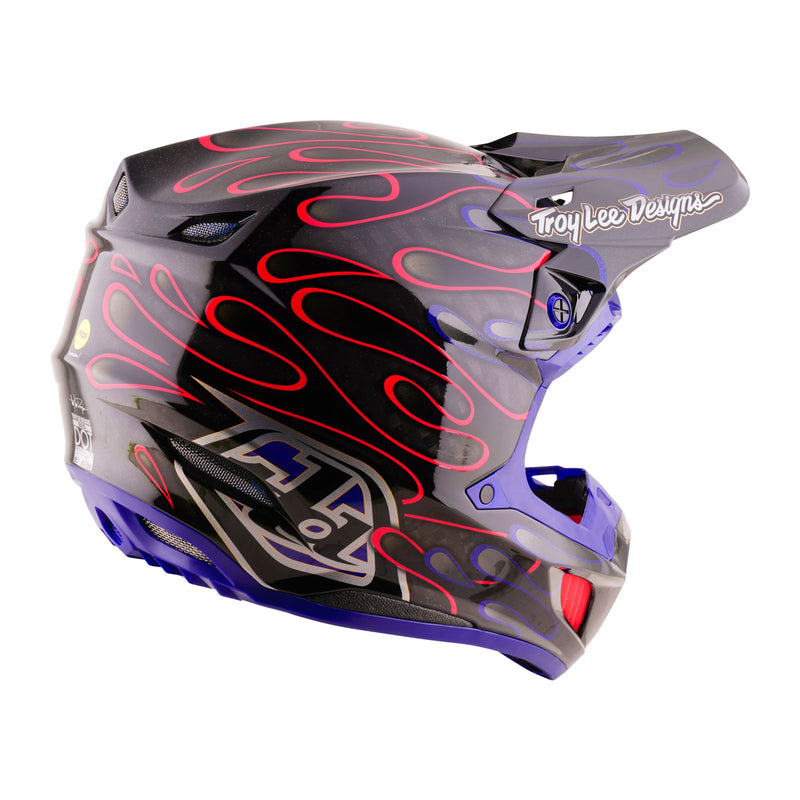 SE5 Carbon Helmet  Overspray Black / Magenta