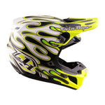 SE5 Composite Helmet Overspray Charcoal / Flo Yellow