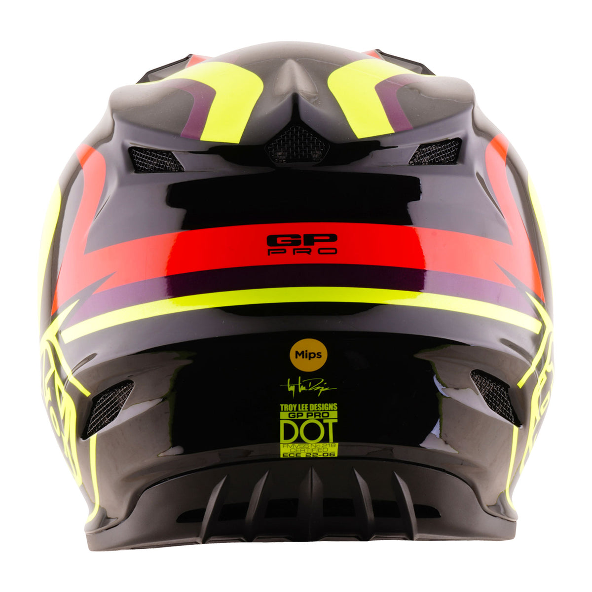 Youth GP Pro Helmet  Slides Black / Yellow