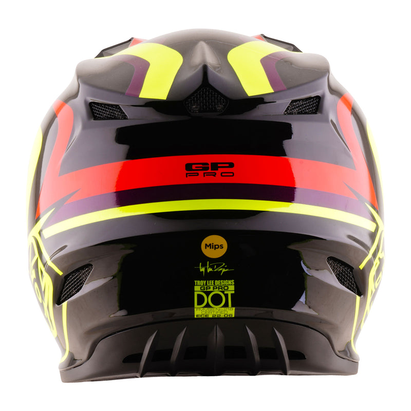 Youth GP Pro Helmet  Slides Black / Yellow