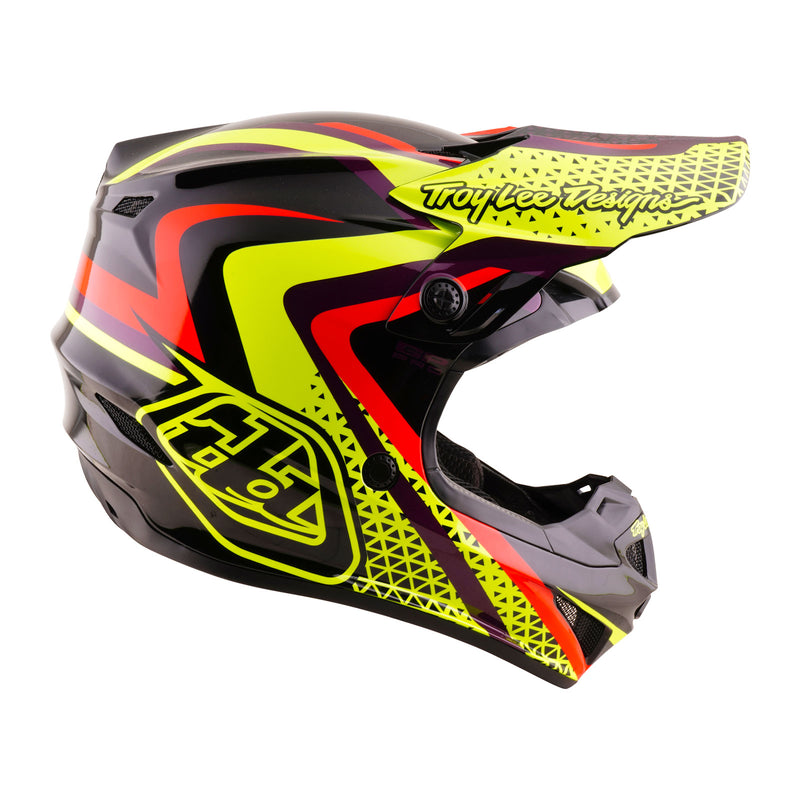 Youth GP Pro Helmet  Slides Black / Yellow