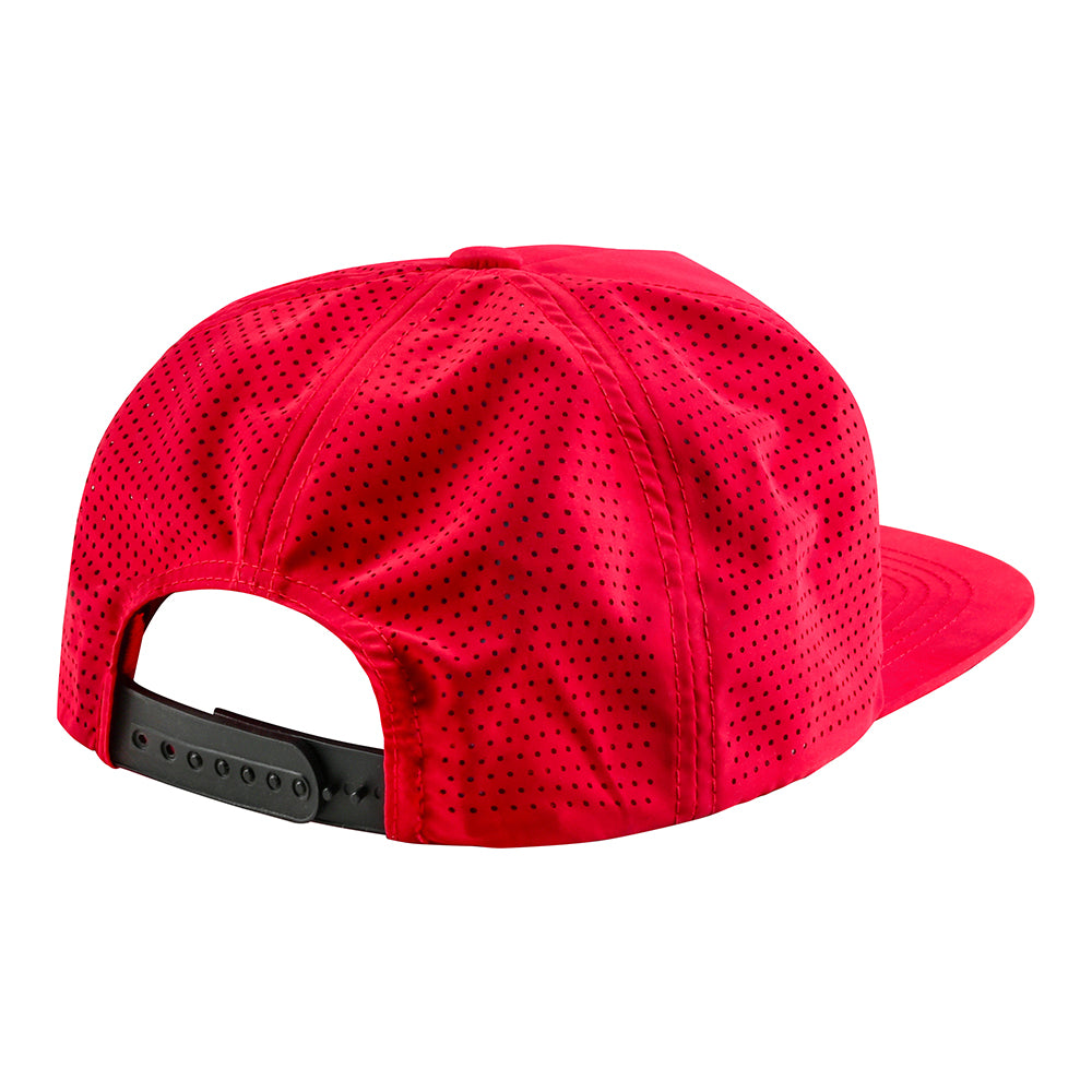 Unstructured Snapback Speed Patch Poppy Red – Troy Lee Designs