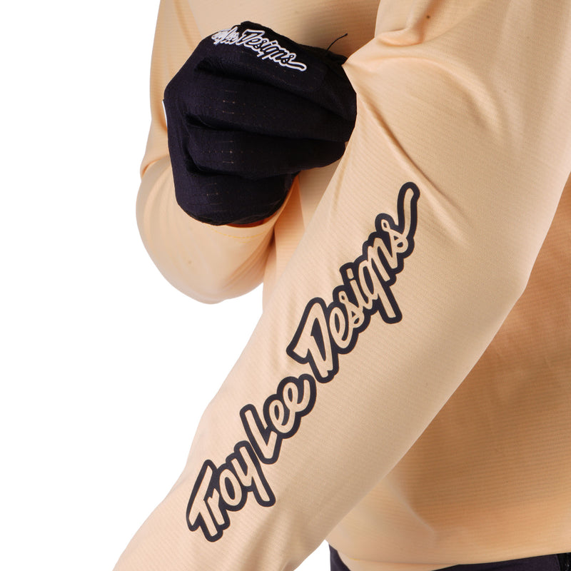 Womens Lilium Pro LS Jersey Mono Butter