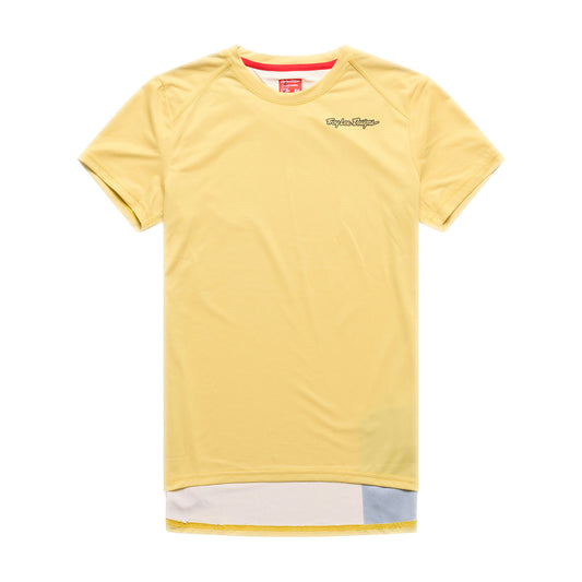Womens Lilium Pro SS Jersey Mono Butter