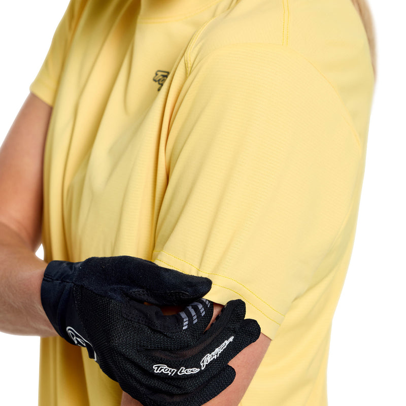 Womens Lilium Pro SS Jersey Mono Butter