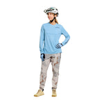 Womens Lilium Pro LS Jersey Mono Dawn Blue