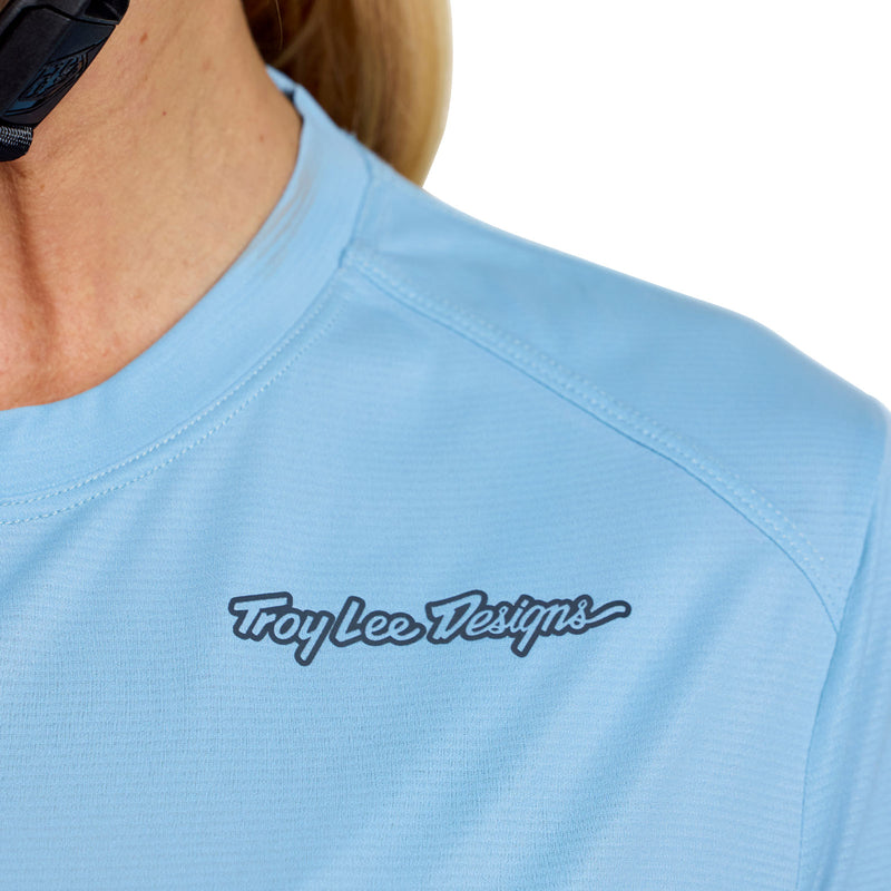 Womens Lilium Pro LS Jersey Mono Dawn Blue