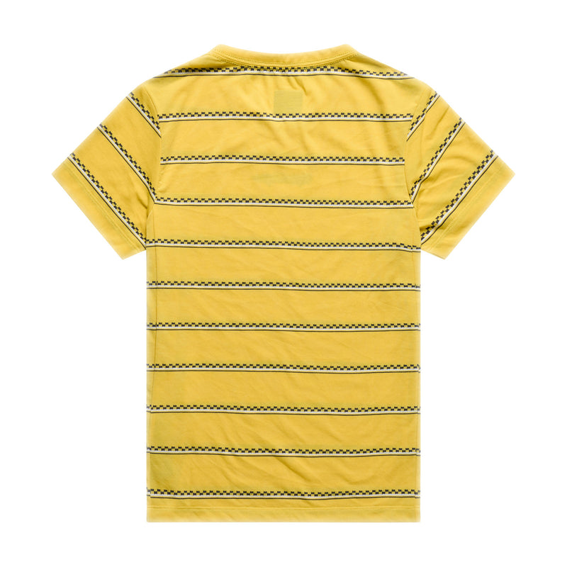 Womens Lilium Ride SS Tee Checked Out Butter