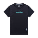 Womens Lilium Ride SS Tee Signature Black