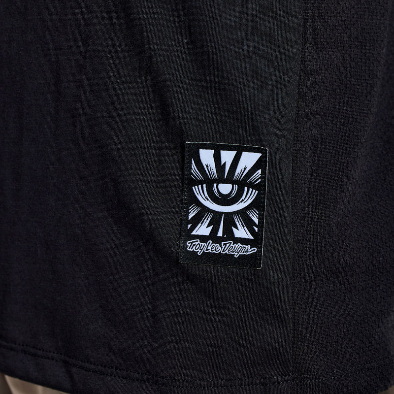 Womens Lilium Ride SS Tee Signature Black