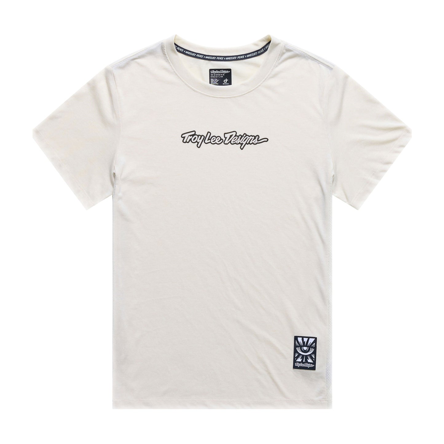 Womens Lilium Ride SS Tee Signature Pumice