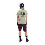 Womens Lilium Ride SS Tee Stamps Sage
