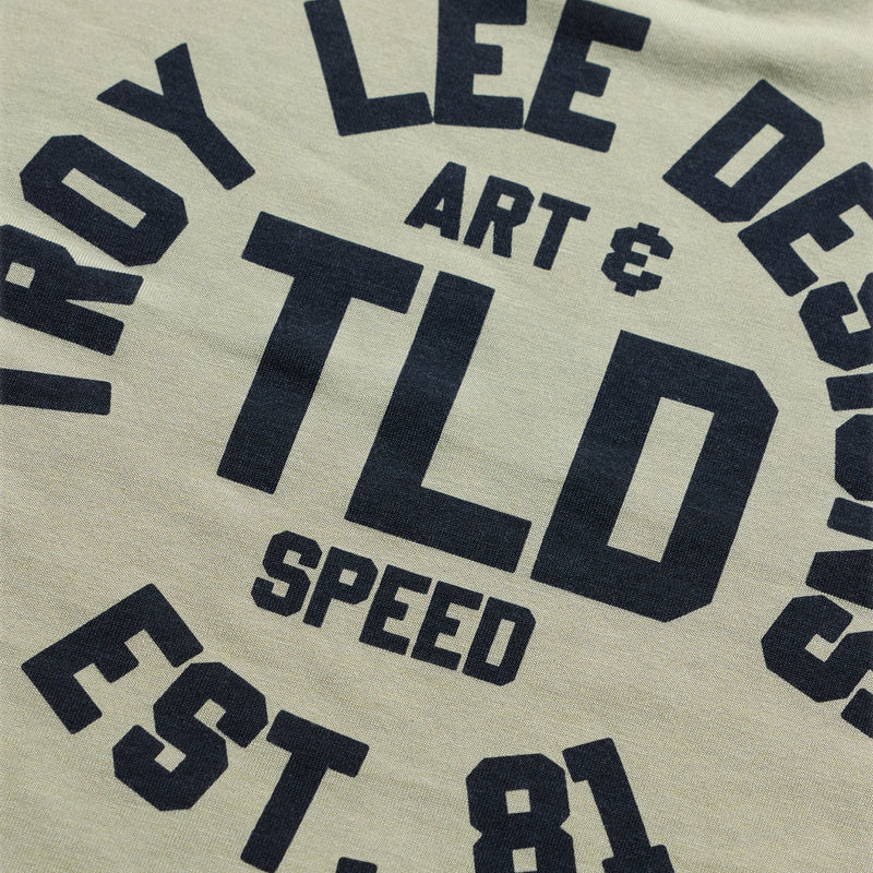 Womens Lilium Ride SS Tee Stamps Sage